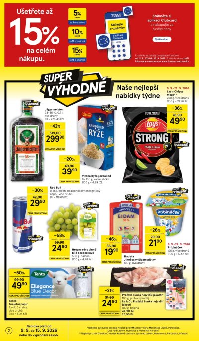 Nový leták Tesco
