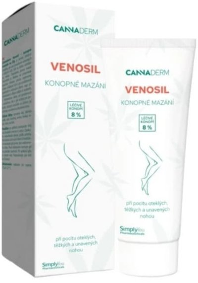 Cannaderm Venosil konopné mazán