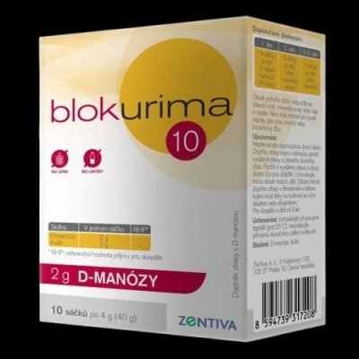 Blokurima 2 g D-manózy