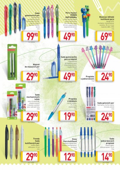 BILLA leták - Výbava pro školáky, po 26. 7. – ne 5. 9