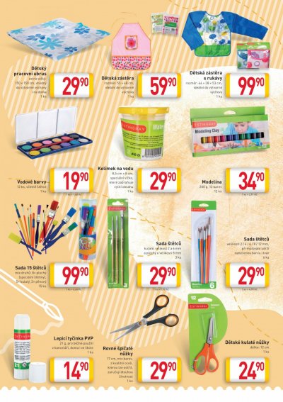 BILLA leták - Výbava pro školáky, po 26. 7. – ne 5. 9