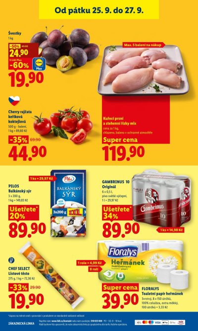 Nový leták Lidl