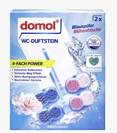 WC blok v produktovém balení
