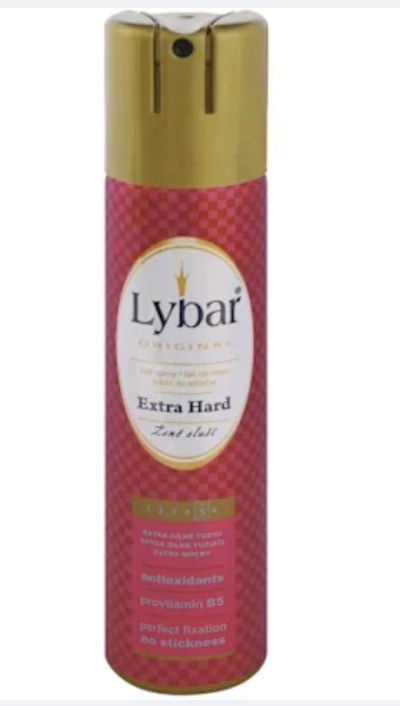Lybar lak na vlasy extra silně tužící