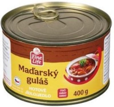 Konzerva maďarského guláše FineLife
