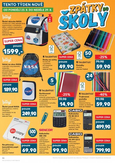 Kaufland leták, st 18. 8. – út 24. 8.