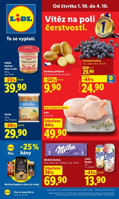 Nový leták Lidl