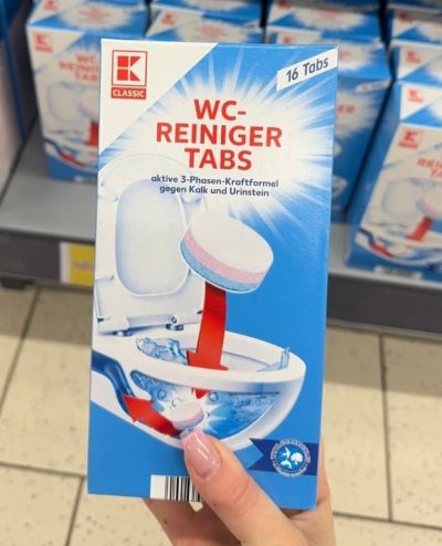 WC čisticí tablety K-Classic