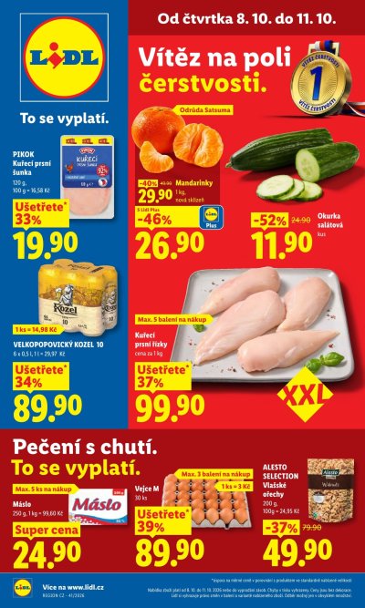 Nový leták Lidl