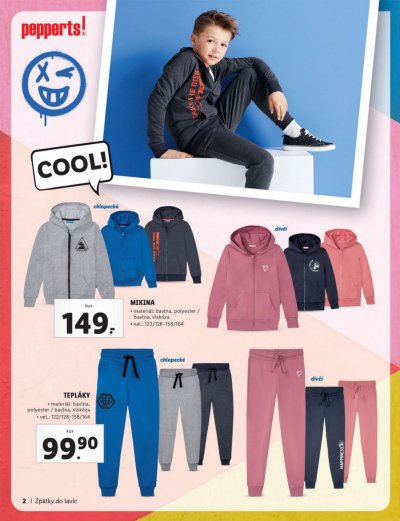 Lidl leták zpátky do lavic