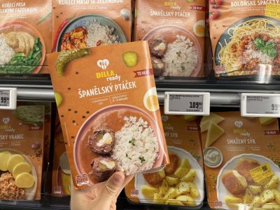 Španělský ptáček v supermarketu