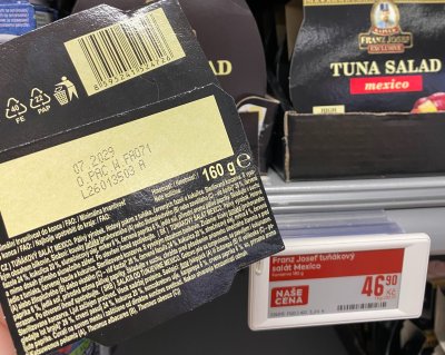Složení tuňákového salátu