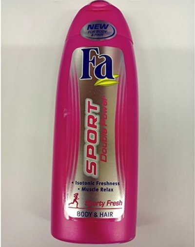 Růžový sprchový gel