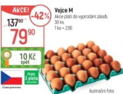 Vejce M
