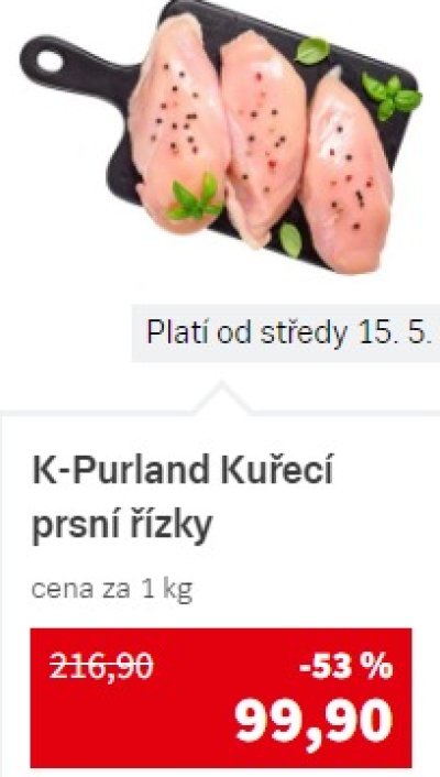 Kuřecí prsní řízky