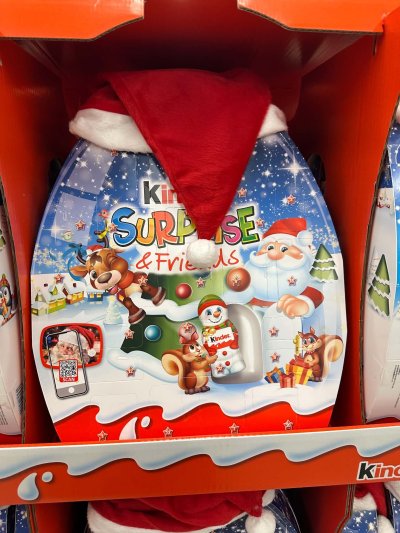 Adventní kalendáře v supermarketu
