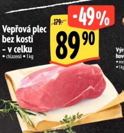 Vepřová plec Albert