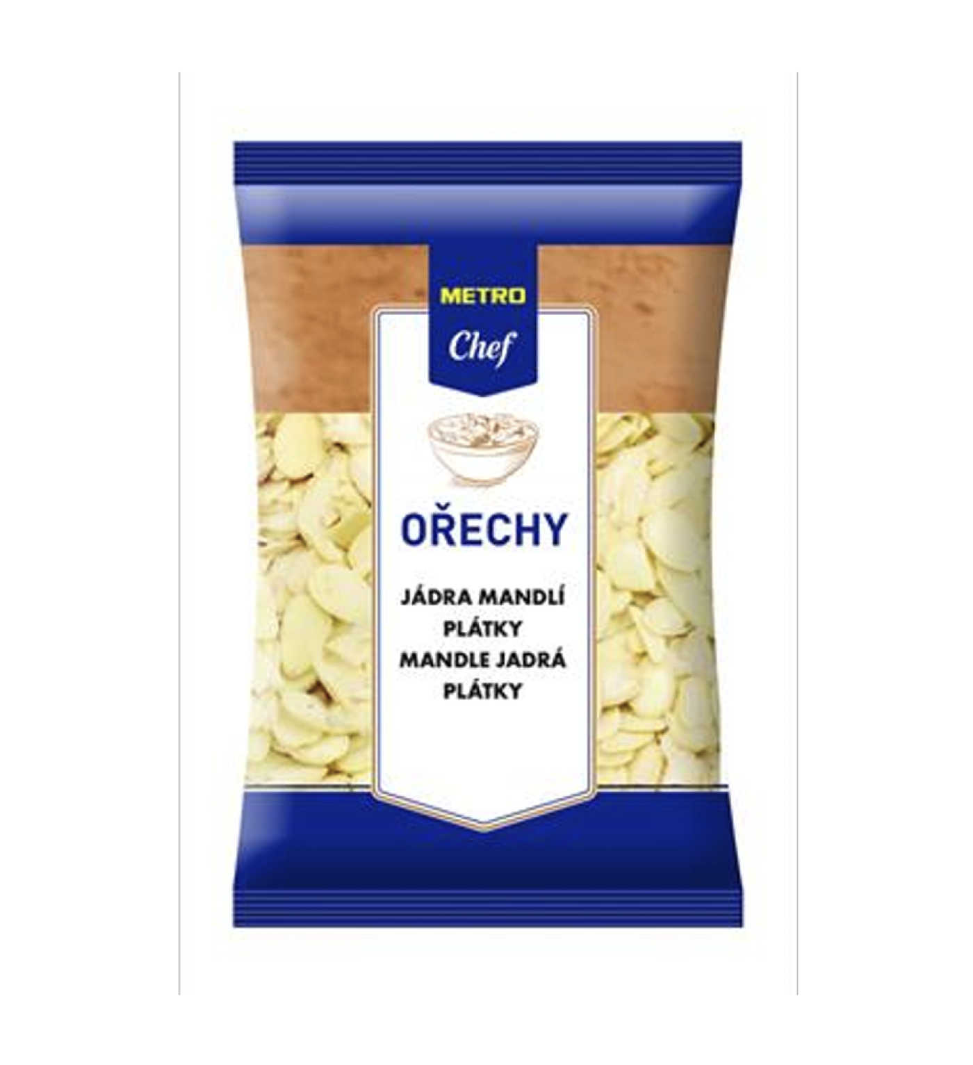 Mandle jádra plátky 220 g