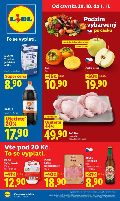 Nový leták Lidl