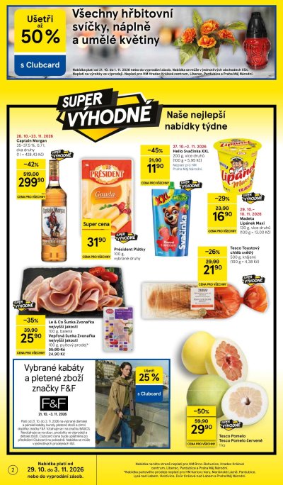 Nový leták Tesco