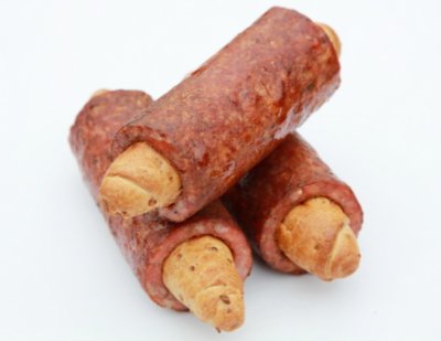Dutý párek s rohlíkem uvnitř