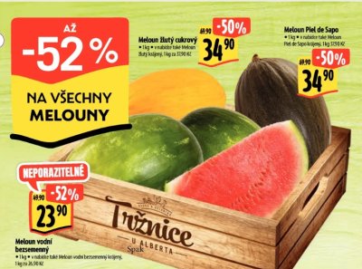 Akce na melouny v Albertu