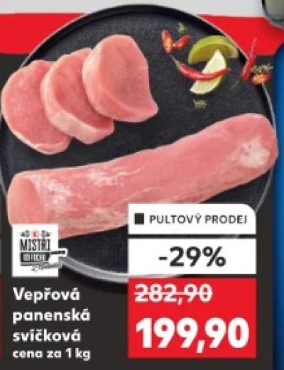 Akce na vepřovou panenku