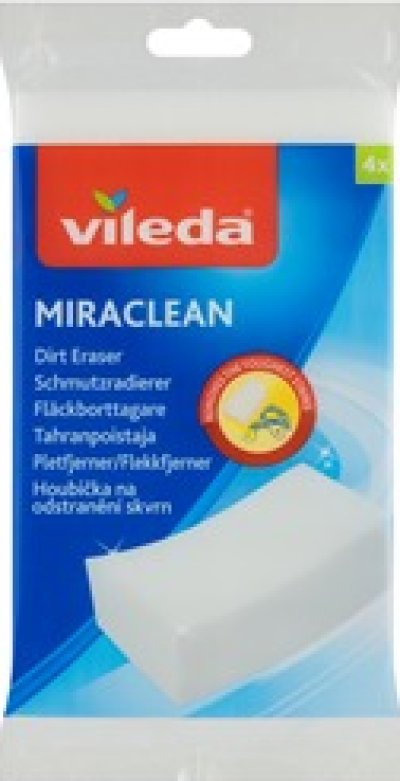 Modré balení Vileda Miraclean houbiček