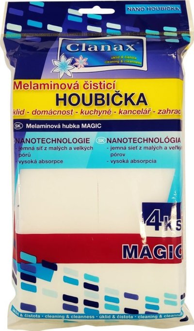 Modré balení Clanax nano houbiček
