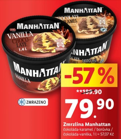 Zmrzlina Manhattan v akci