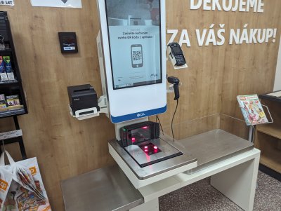 Samoobslužná prodejna 24/7 Coop Uherský Ostroh