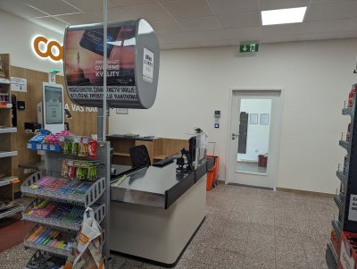 Samoobslužná prodejna 24/7 Coop Uherský Ostroh