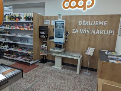 Samoobslužná prodejna 24/7 Coop Uherský Ostroh