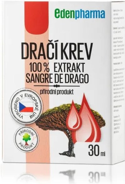 Dračí krev v krabičce