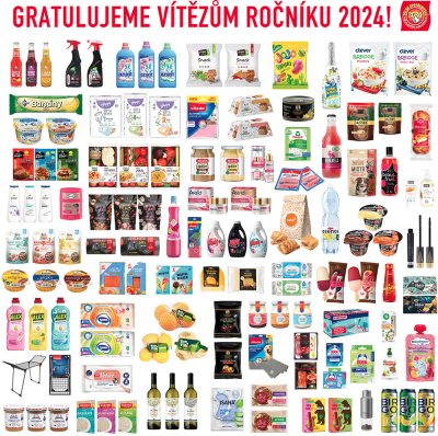 Rozsáhlý přehled vítězných výrobků v různých kategoriích