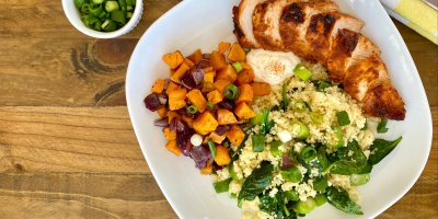 Kuskus s kuřetem a zeleninou