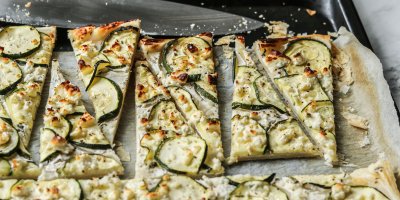 Cuketové trojhránky na plechu