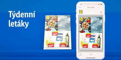 V aplikaci Lidl Plus si prohlédnete také aktuální letáky Lidl