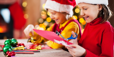 Přání k Vánocům ručně vyrobené dětmi udělá radost každému