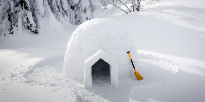 Bezchybné iglú možná na první pokus nepostavíte, nejpozději za rok to však můžete zkusit znovu!