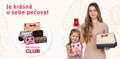 V drogeriích Rossmann se aktuálně sbírají body na kosmetické taštičky za výhodnější ceny 