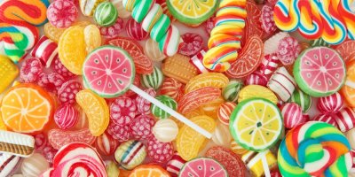 Různorodé barevné sladkosti