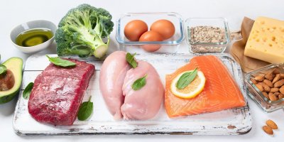 Low carb jídlo je rozmanité.