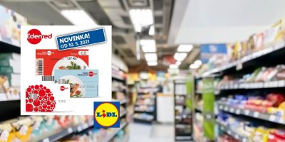 Edenred stravenky jsou v Lidlu od 10. května 2021.