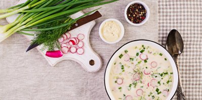 Krémová ředkvičková polévka zachutná celé rodině. 