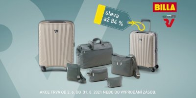 V Bille pořídíte za body luxusní a vysoce odolná a kvalitní zavazadla italské značky Rocanto se slevou až 84 %