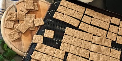 Pivovarské krekry z mláta