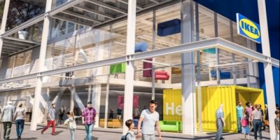 Nová vídeňská prodejna IKEA městského konceptu