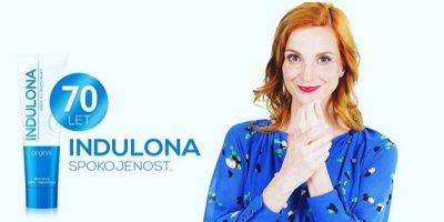 Michaela Maurerová v reklamě značky Indulona