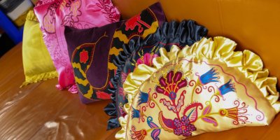 Polštáře a povlaky z kolekce KARISMATISK